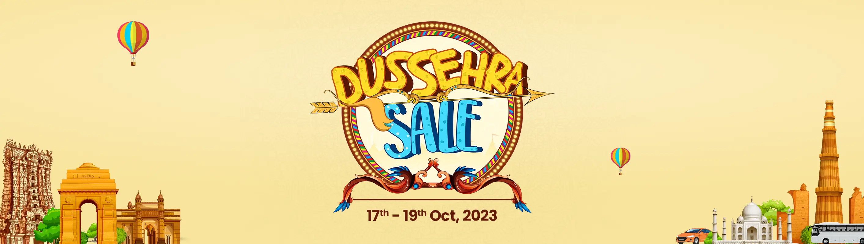 Dussehra Travel Sale