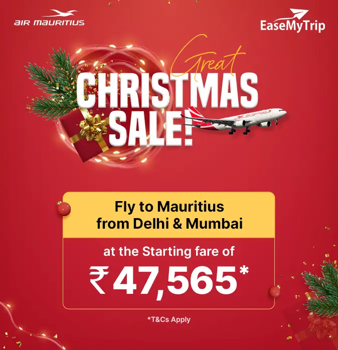 Air Mauritius Offer, Fly to Mauritius from Delhi & Mumbai at the