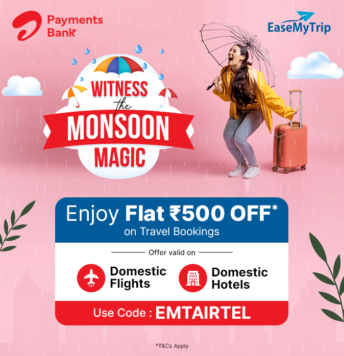 Airtel Payment Bank Offer Get Flat INR 500 OFF* on Travel Bookings