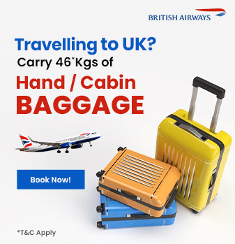 Enjoy Baggage Allowance on Booking 