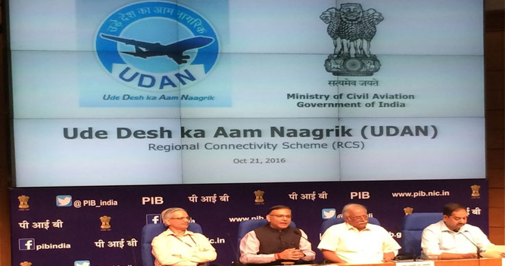 Narendra Modi to Launch First Udan Flight