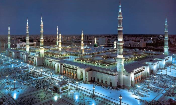 Al- Nabawi Mosque, Medina, Saudia Arabia