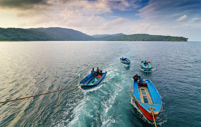 Andaman Islands – Glass Bottom Boat Ride