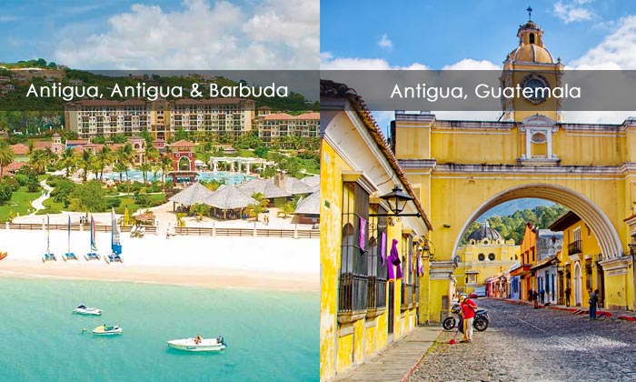 Antigua, Antigua & Barbuda & Antigua, Guatemala