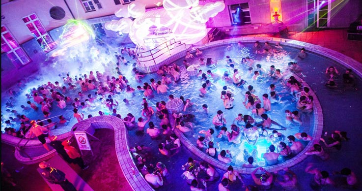 Indulge into Bath Parties of Budapest