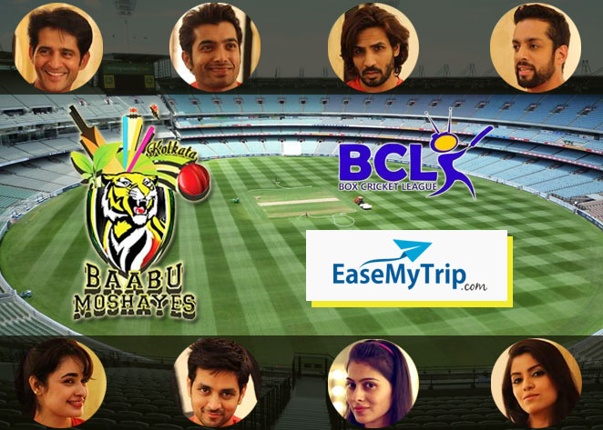 EaseMyTrip Sponsors the Kolkata Babu Moshayes Team in BCL 2016