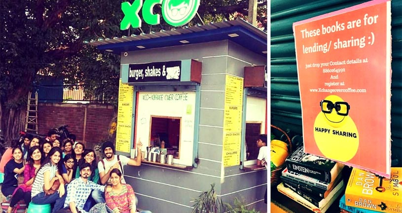 Amazing Café of Delhi Which Lets You Exchange Books For Free Food