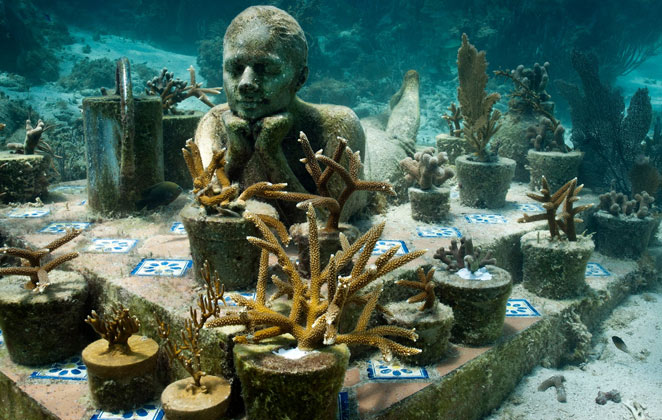Cancun Underwater Museum, Mexico