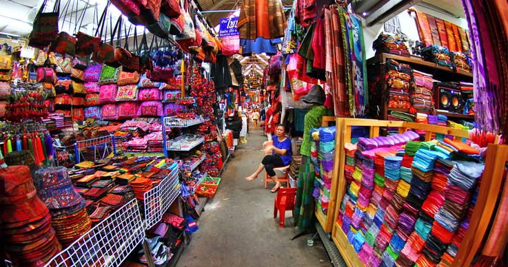Shopping at Chatuchak Market
