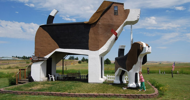 The Dog Bark Park Inn Idaho USA
