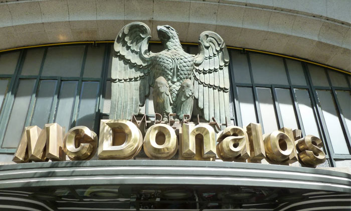McDonald’s with an Eagle on it