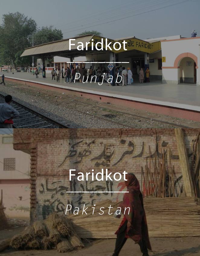 “Faridkot” in Punjab and Pakistan