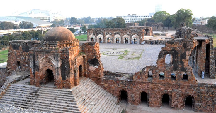 Feroz Shah Kotla Fort New Delhi 