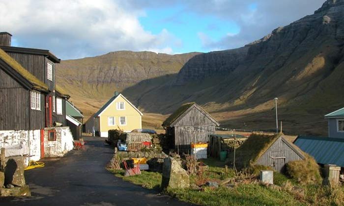 Gasadalur, Faroe Islands, Denmark