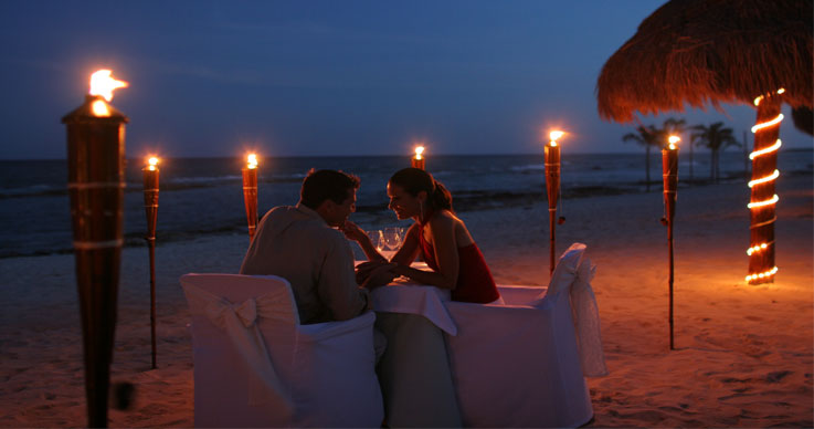 Romantic Background in Goa
