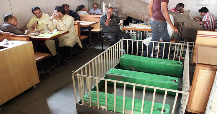 Graveyard Restaurant in Ahmadabad, India