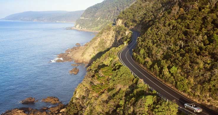 Drive Along the Scenic Great Ocean Road