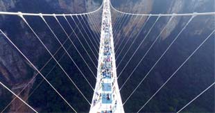 Longest Hanging Bridge in Switzerland