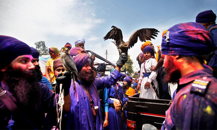 Holi in Punjab with Holla Mohalla