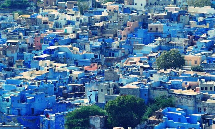Jodhpur is blue