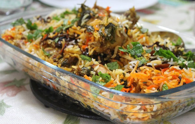 Kachhi Gosht Ki Biryani