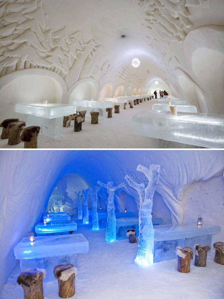 The Snowcastle Of Kemi, Kemi, Finland- feast your hunger under the snow and Ice