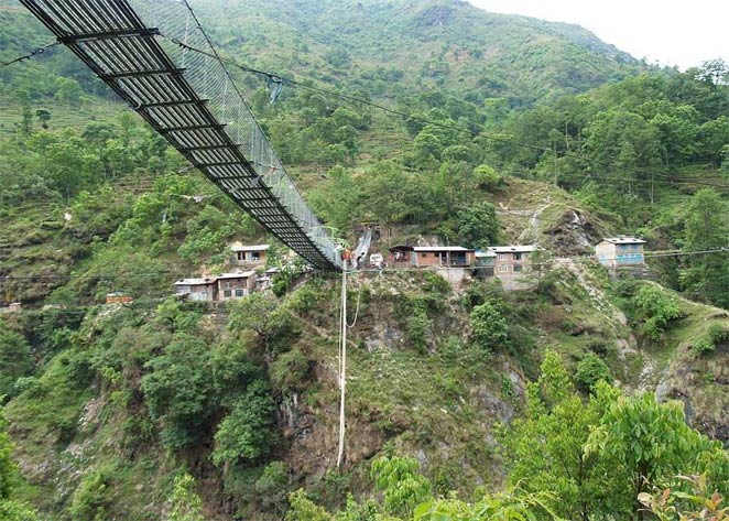 524 Feet High Bhote Kosi River, Nepal