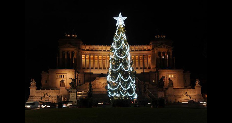 Piazza Venezia Christmas tree-2