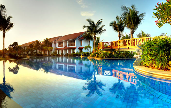 The Radisson Blu Temple Bay Beach Resort in Mahabalipuram