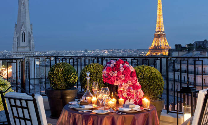Most Romantic Hotels in Paris