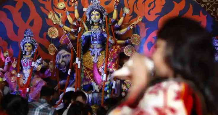 Shipra Suncity Sarbjanin Durga Puja Mandap
