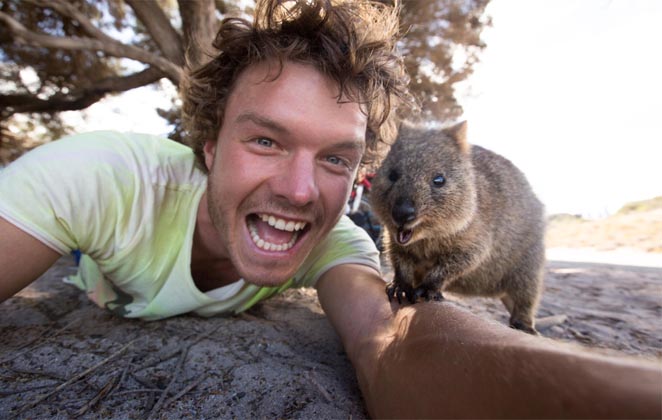 Selfie with Marsupials