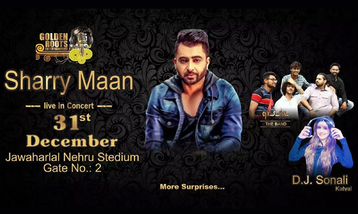 Perfect NY Bash with Sharry Mann at JLN Stadium, New Delhi