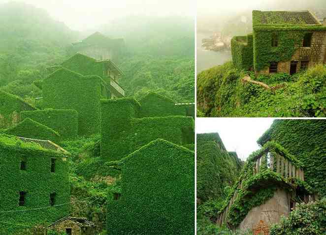 Abandoned fishing village in Shengsi