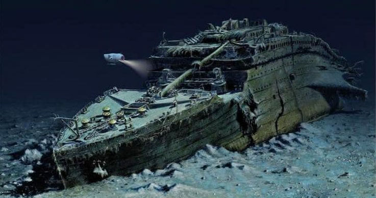 Titanic shipwreck