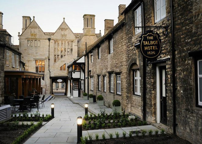 Talbot Hotel in Oundle, England