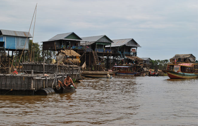 Tonle Sap Floating Village, Cambodia