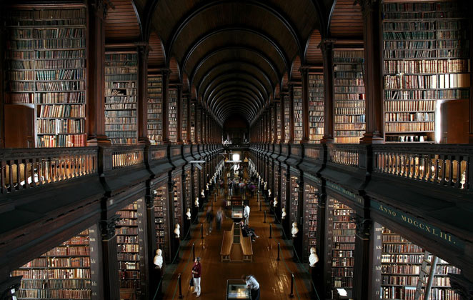   Trinity College Old Library in Dublin
