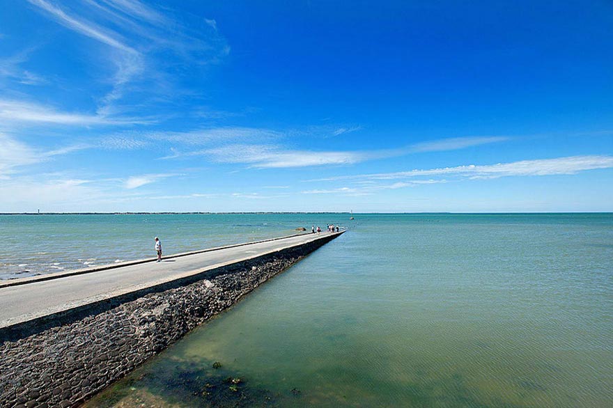 Disappearing Road Passage Du Gois France-14