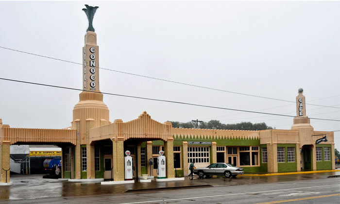 U-Drop Inn, Shamrock, Texas